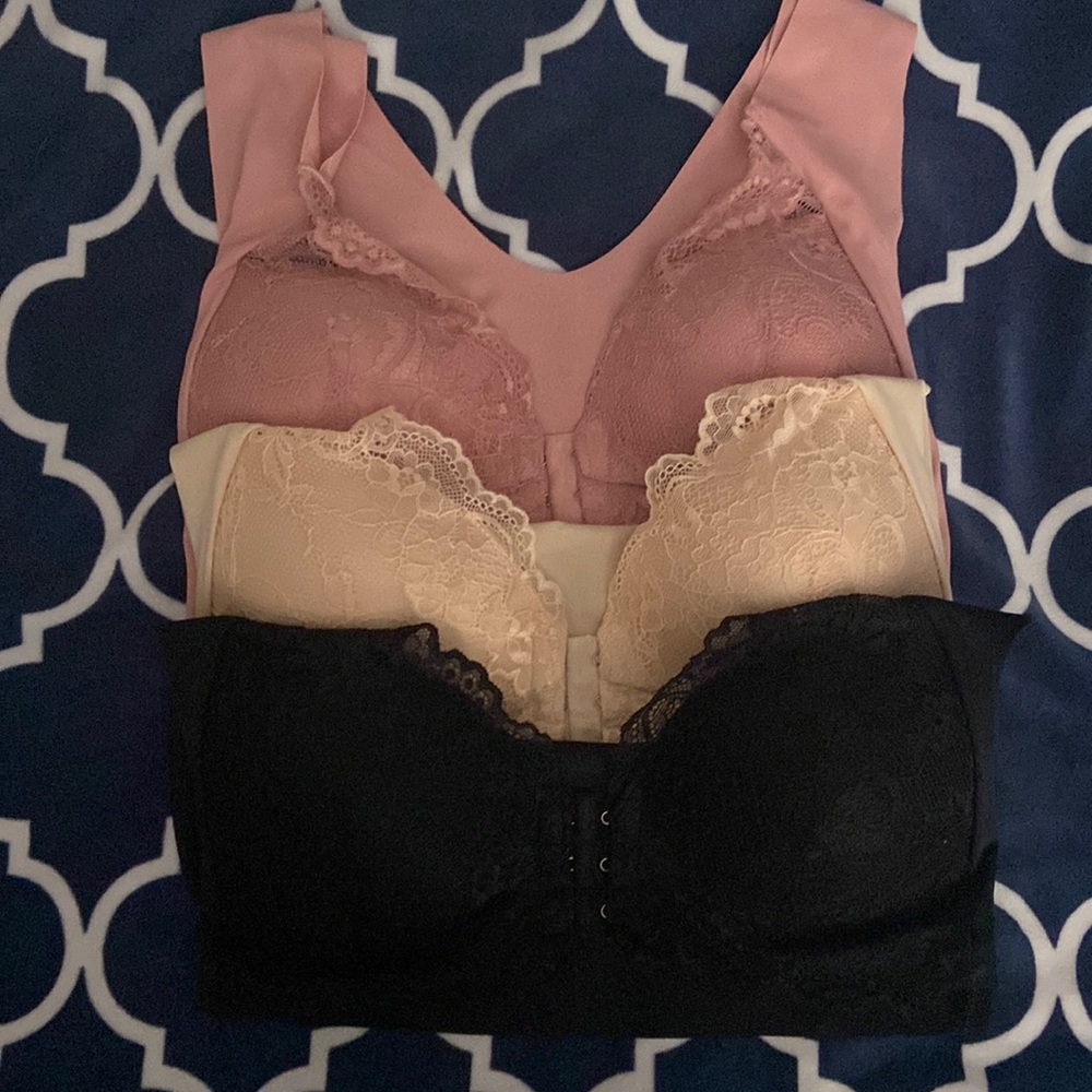 Set of 3 Lily bras
